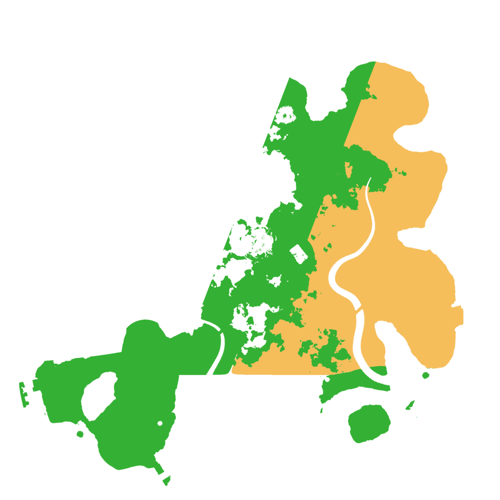 Biome Rust Map: Procedural Map, Size: 3000, Seed: 1697042710
