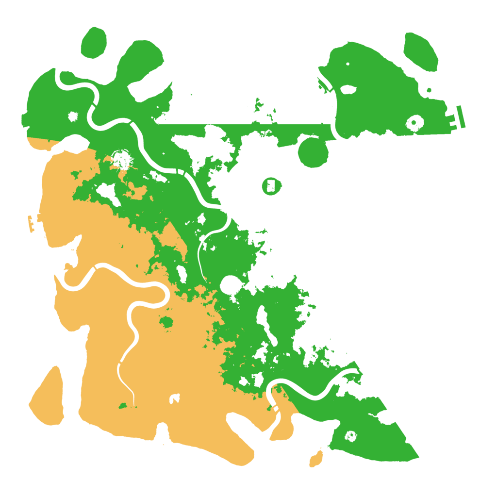 Biome Rust Map: Procedural Map, Size: 4450, Seed: 440052954