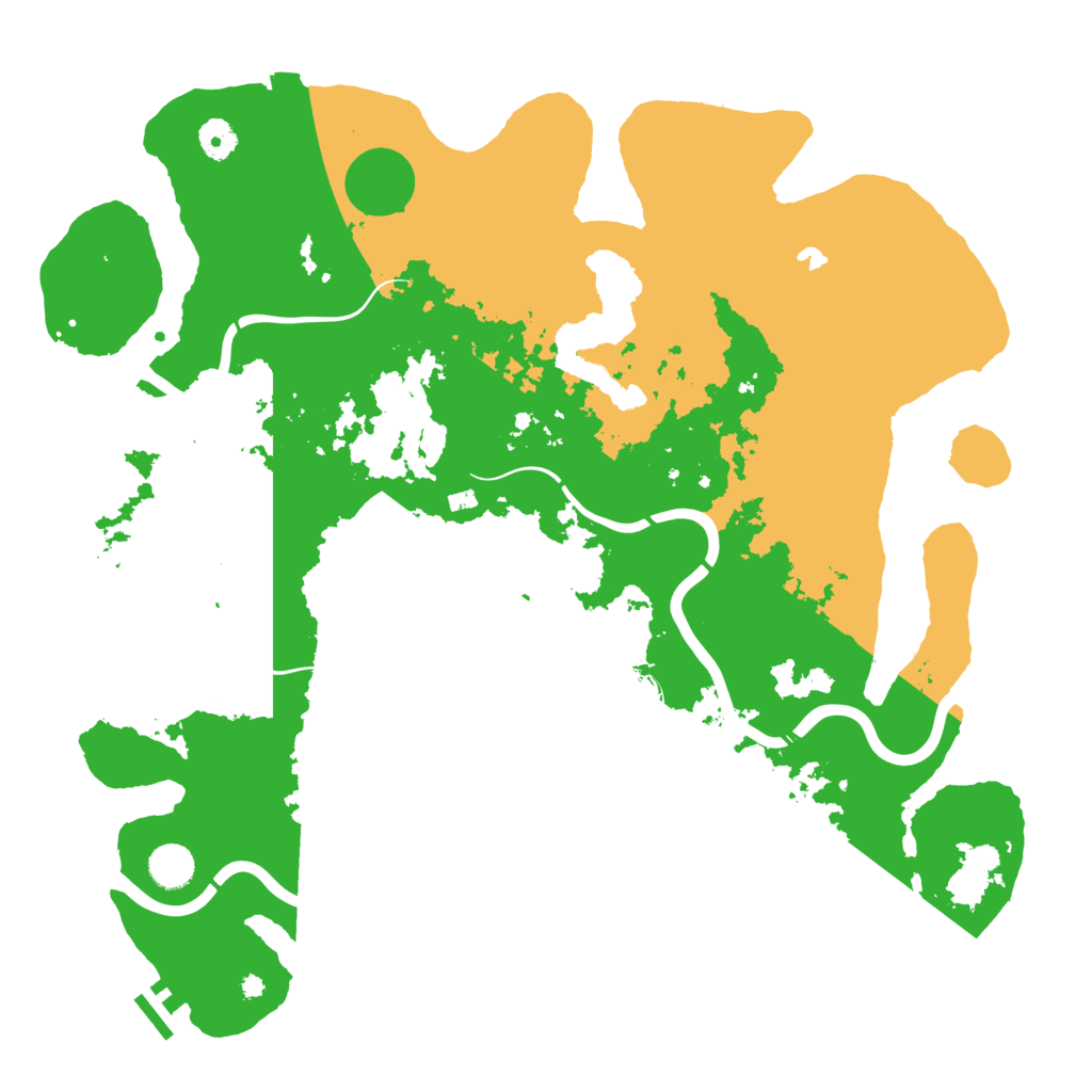 Biome Rust Map: Procedural Map, Size: 4250, Seed: 812422283