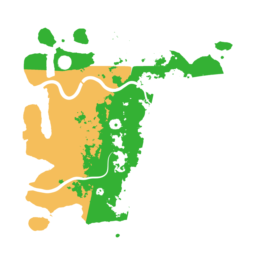 Biome Rust Map: Procedural Map, Size: 3500, Seed: 493571482