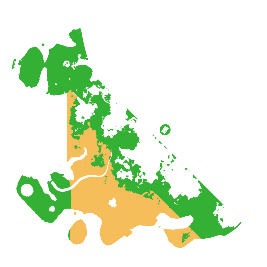 Biome Rust Map: Procedural Map, Size: 4000, Seed: 1887672733