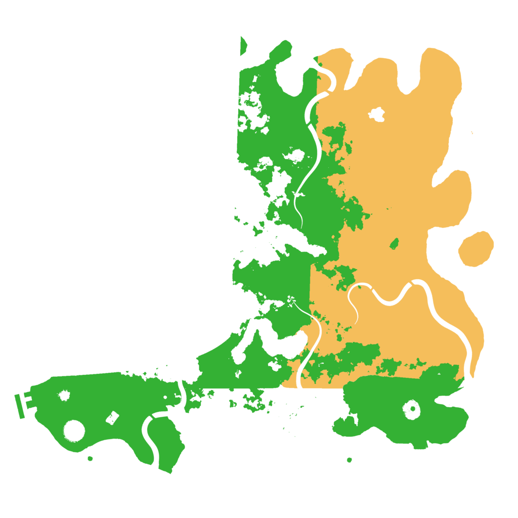 Biome Rust Map: Procedural Map, Size: 4250, Seed: 1100434992