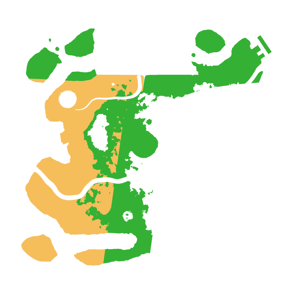 Biome Rust Map: Procedural Map, Size: 3000, Seed: 1851253750