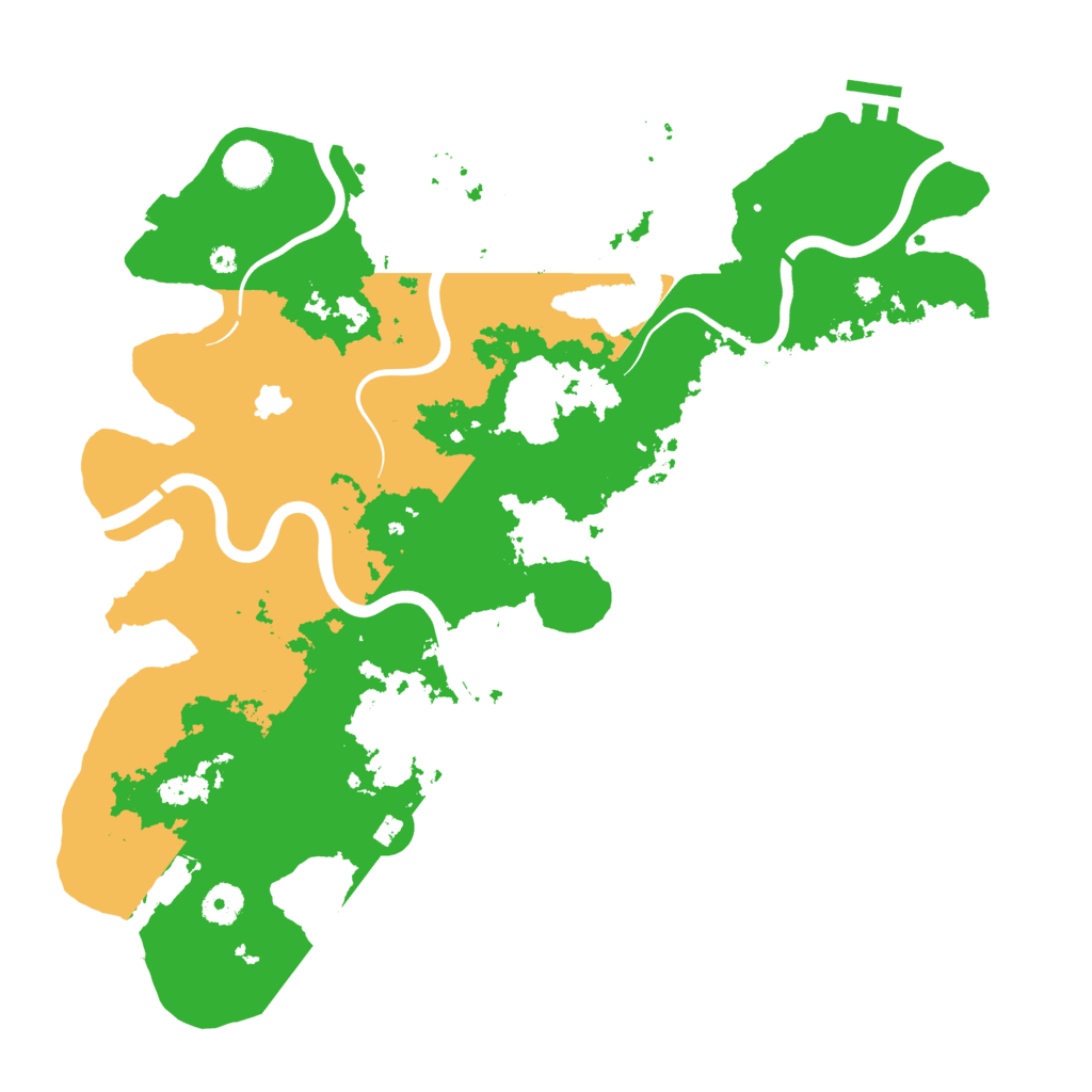 Biome Rust Map: Procedural Map, Size: 4000, Seed: 112515545