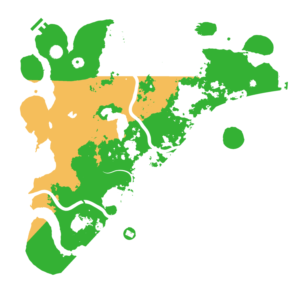 Biome Rust Map: Procedural Map, Size: 4000, Seed: 101222026