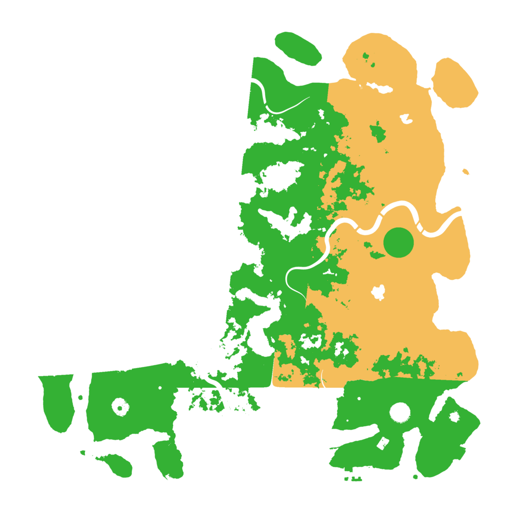 Biome Rust Map: Procedural Map, Size: 4500, Seed: 796529195