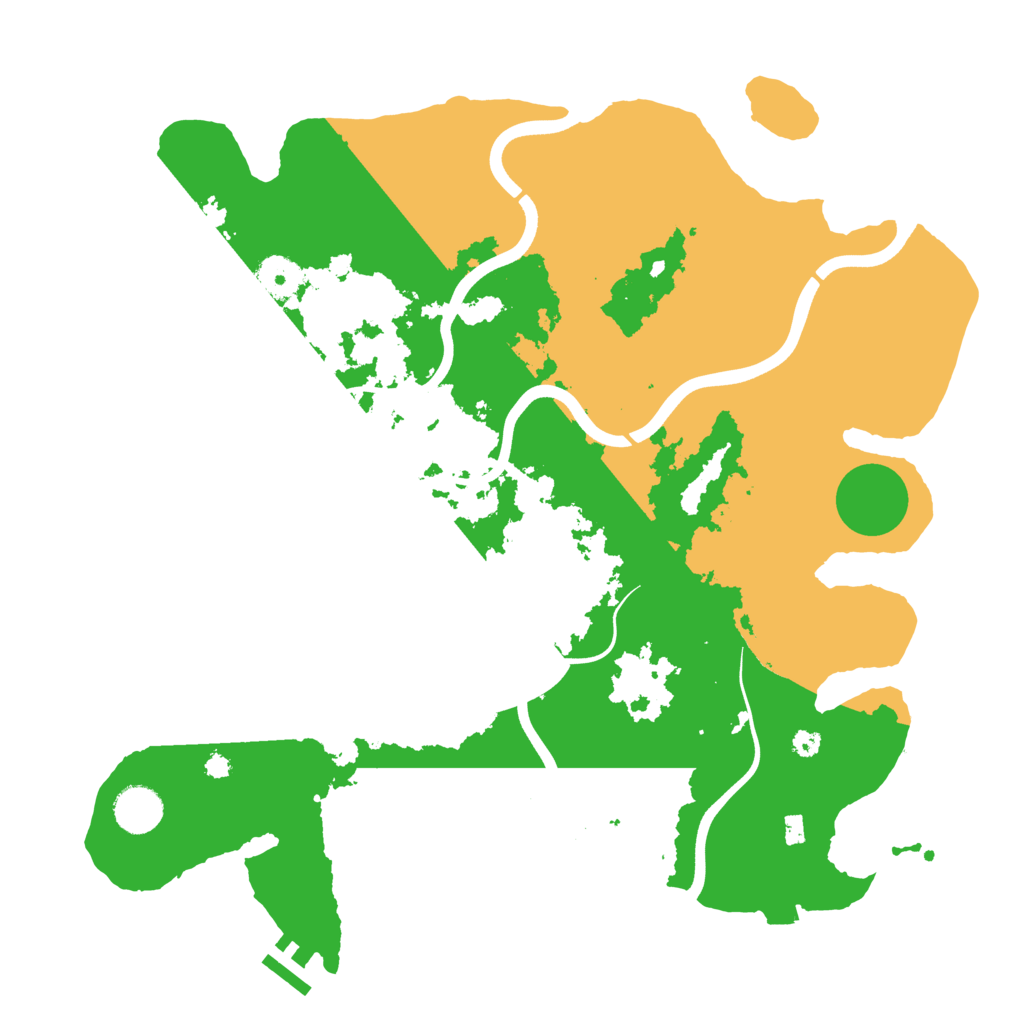 Biome Rust Map: Procedural Map, Size: 3750, Seed: 978364