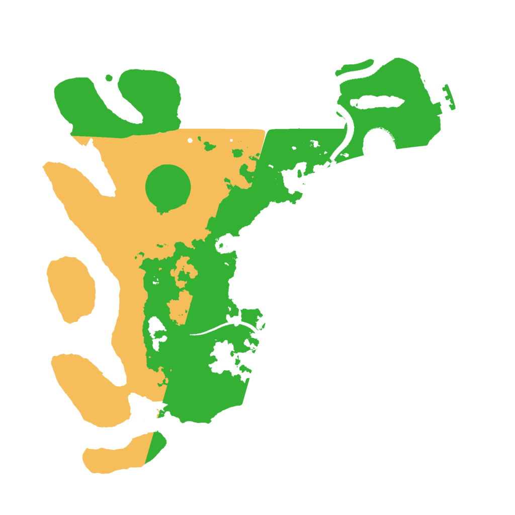 Biome Rust Map: Procedural Map, Size: 3000, Seed: 1213332819