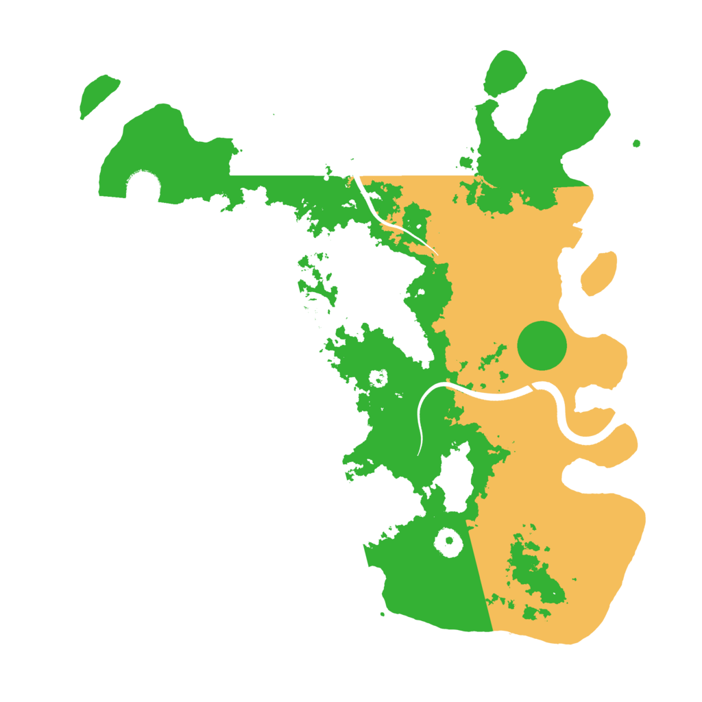 Biome Rust Map: Procedural Map, Size: 3750, Seed: 1538492649
