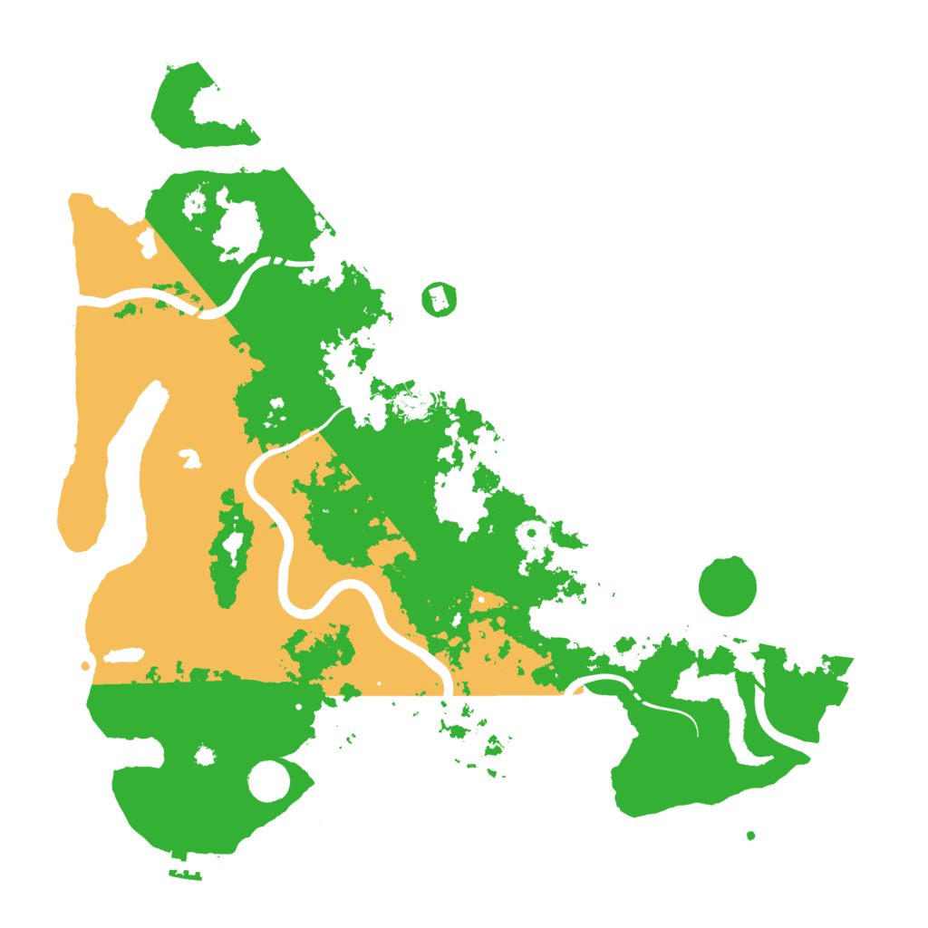 Biome Rust Map: Procedural Map, Size: 4250, Seed: 864427358