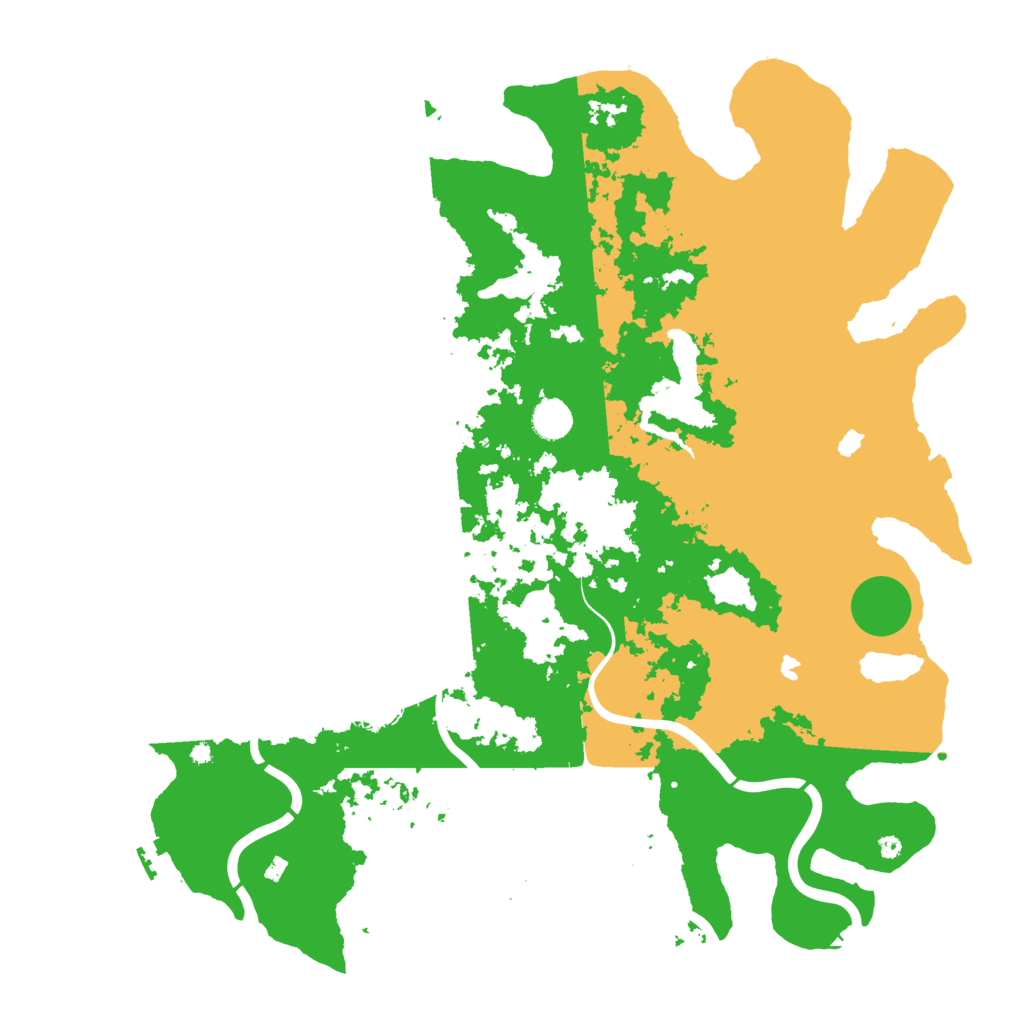 Biome Rust Map: Procedural Map, Size: 4500, Seed: 275053356