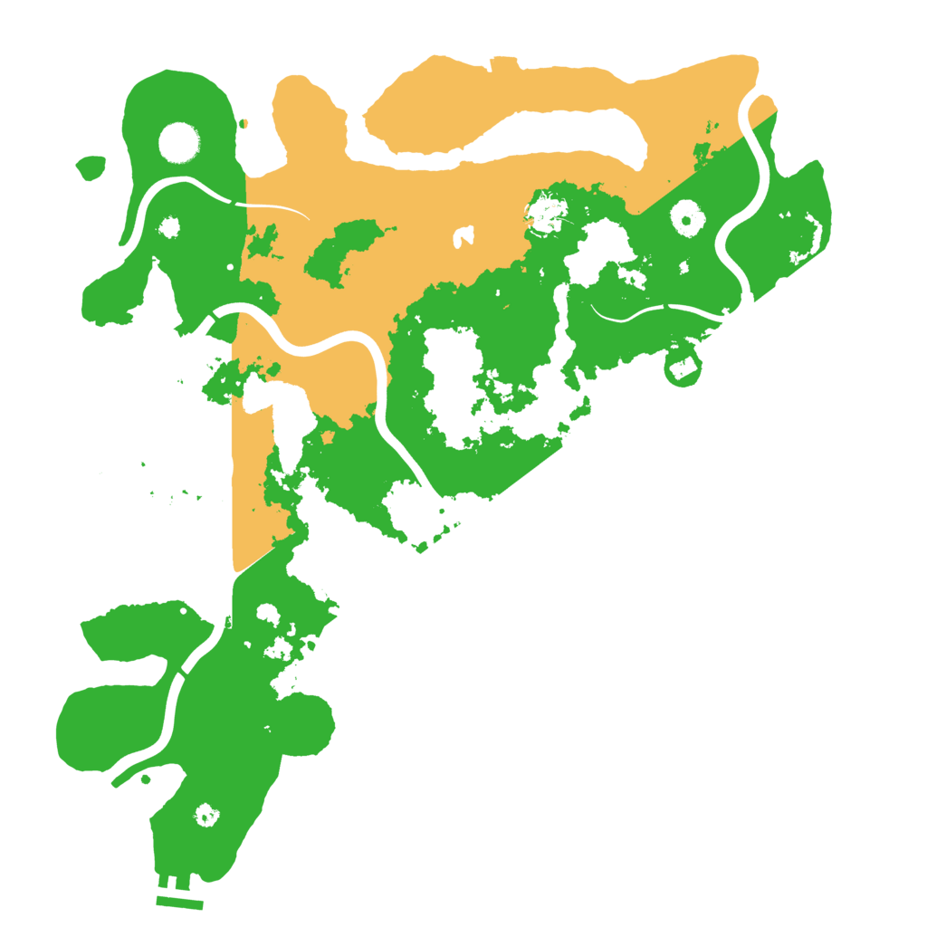 Biome Rust Map: Procedural Map, Size: 4000, Seed: 1353478881