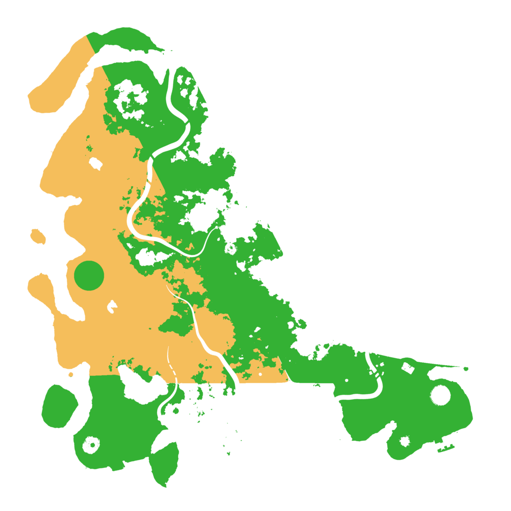 Biome Rust Map: Procedural Map, Size: 4500, Seed: 906774478