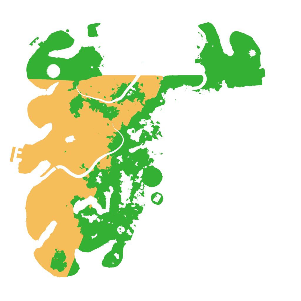 Biome Rust Map: Procedural Map, Size: 4000, Seed: 1852177