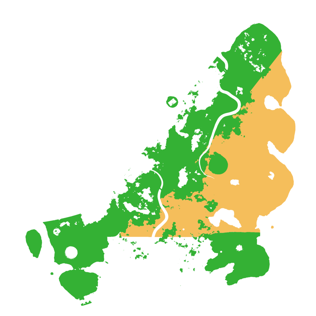 Biome Rust Map: Procedural Map, Size: 4500, Seed: 1326438467