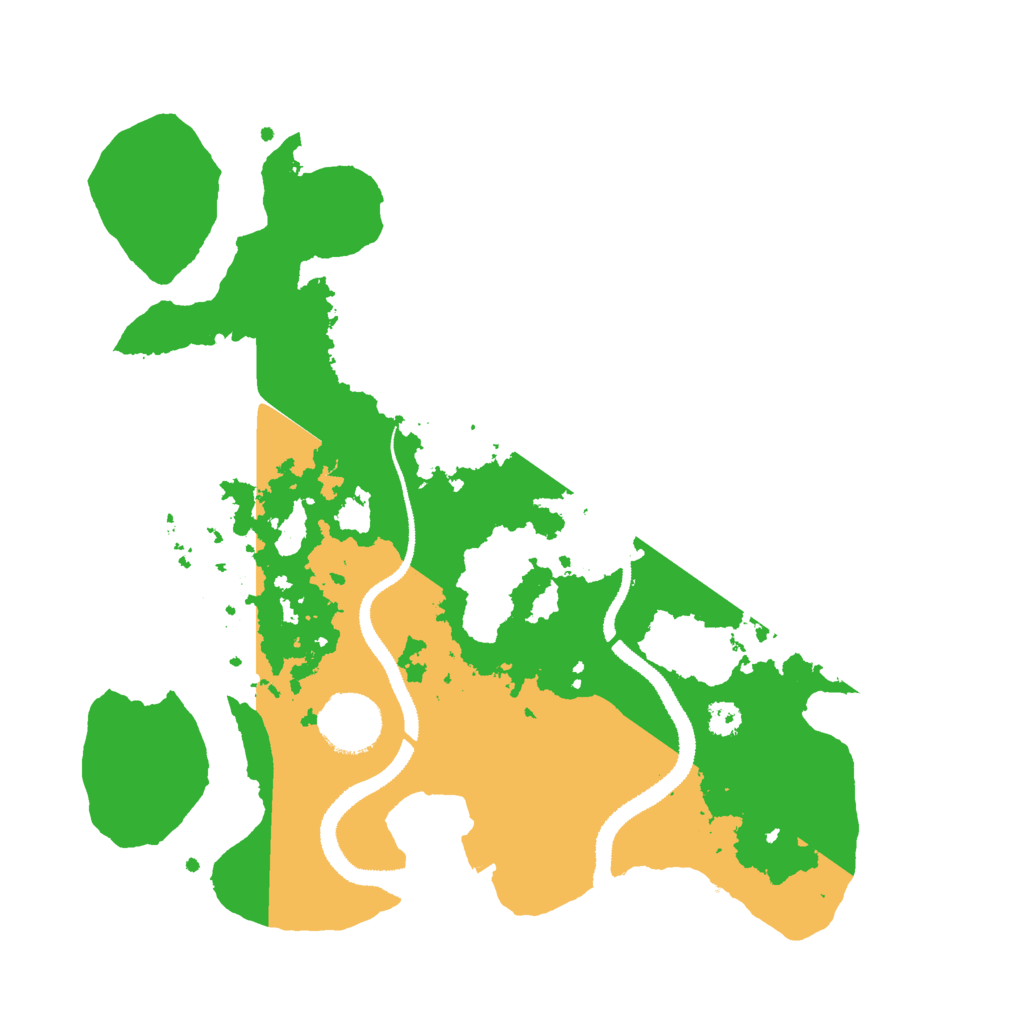 Biome Rust Map: Procedural Map, Size: 3000, Seed: 2092998315
