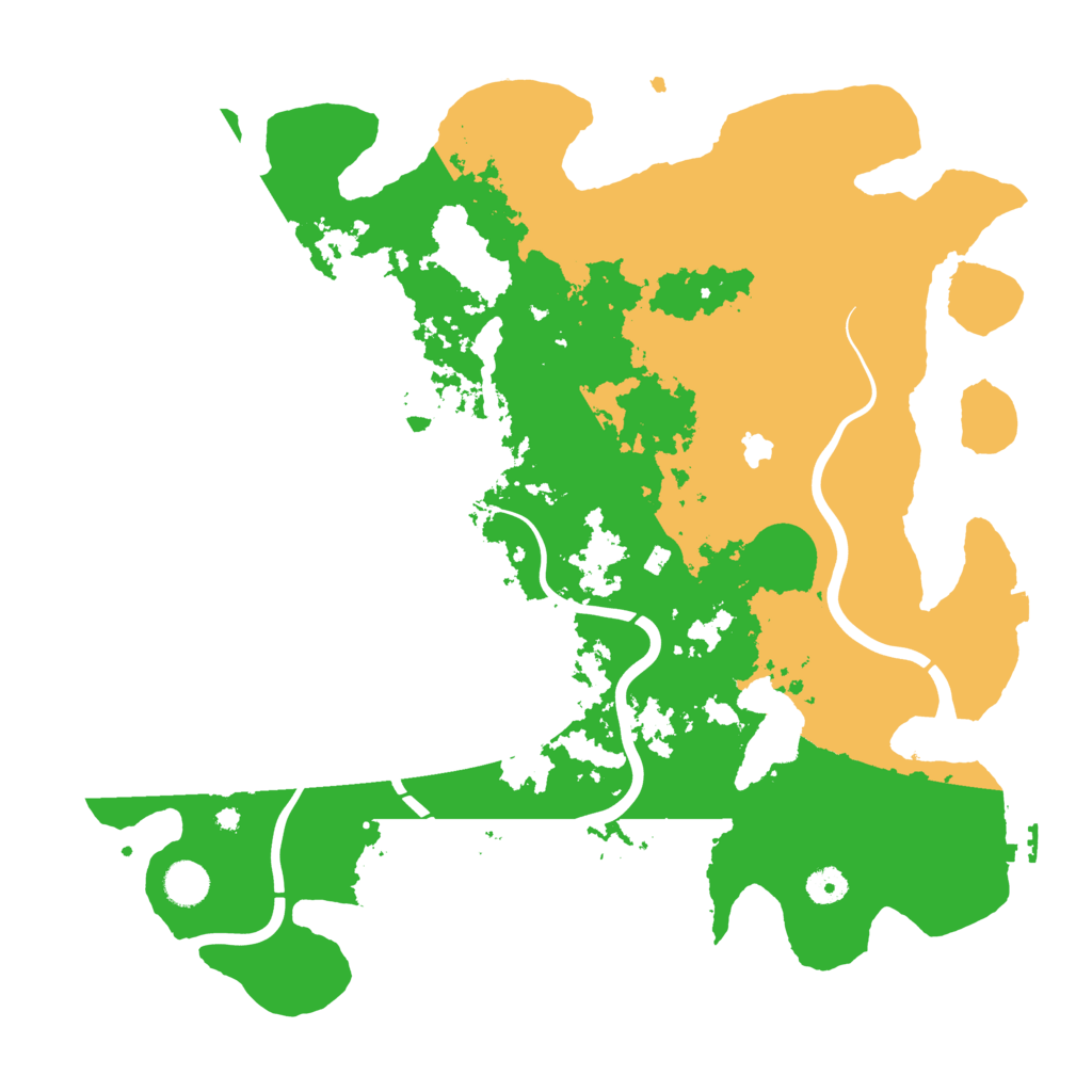 Biome Rust Map: Procedural Map, Size: 4250, Seed: 140602709