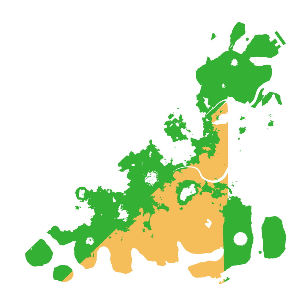 Biome Rust Map: Procedural Map, Size: 4000, Seed: 875540761