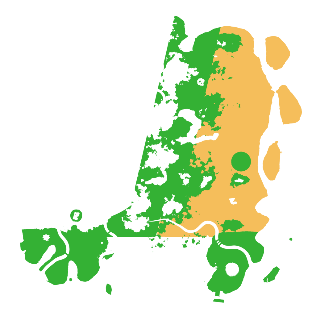 Biome Rust Map: Procedural Map, Size: 4250, Seed: 357757257