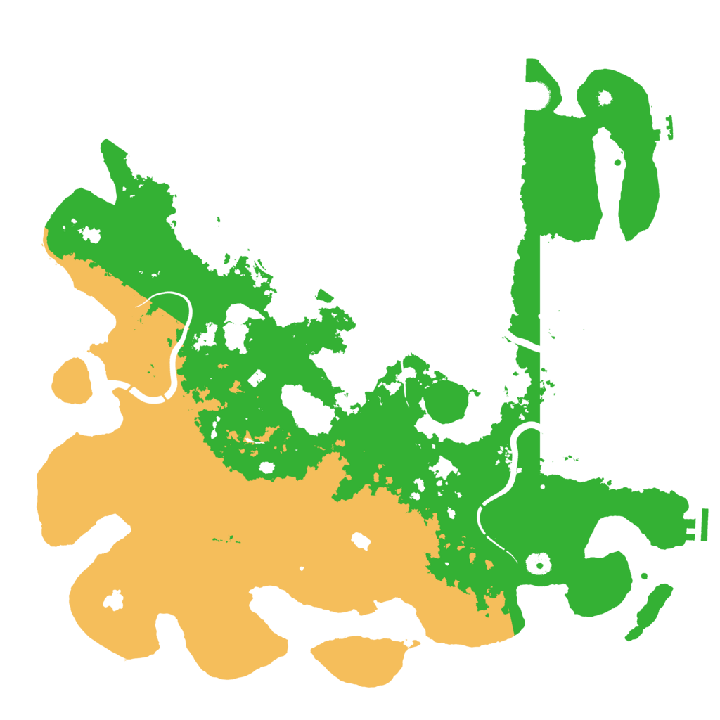 Biome Rust Map: Procedural Map, Size: 4500, Seed: 810087439