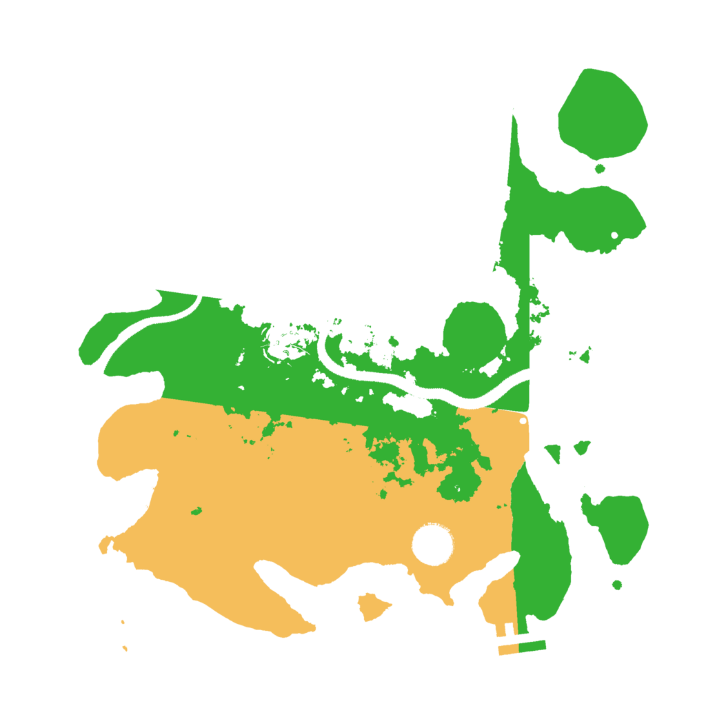 Biome Rust Map: Procedural Map, Size: 3000, Seed: 1850471639
