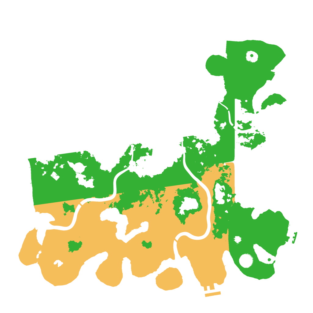 Biome Rust Map: Procedural Map, Size: 4000, Seed: 1909312427