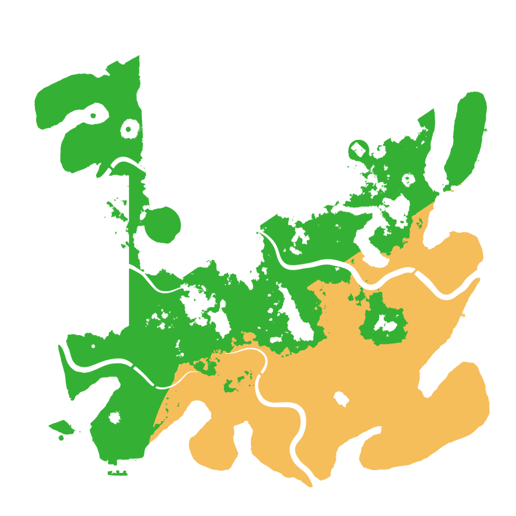 Biome Rust Map: Procedural Map, Size: 4000, Seed: 79233142