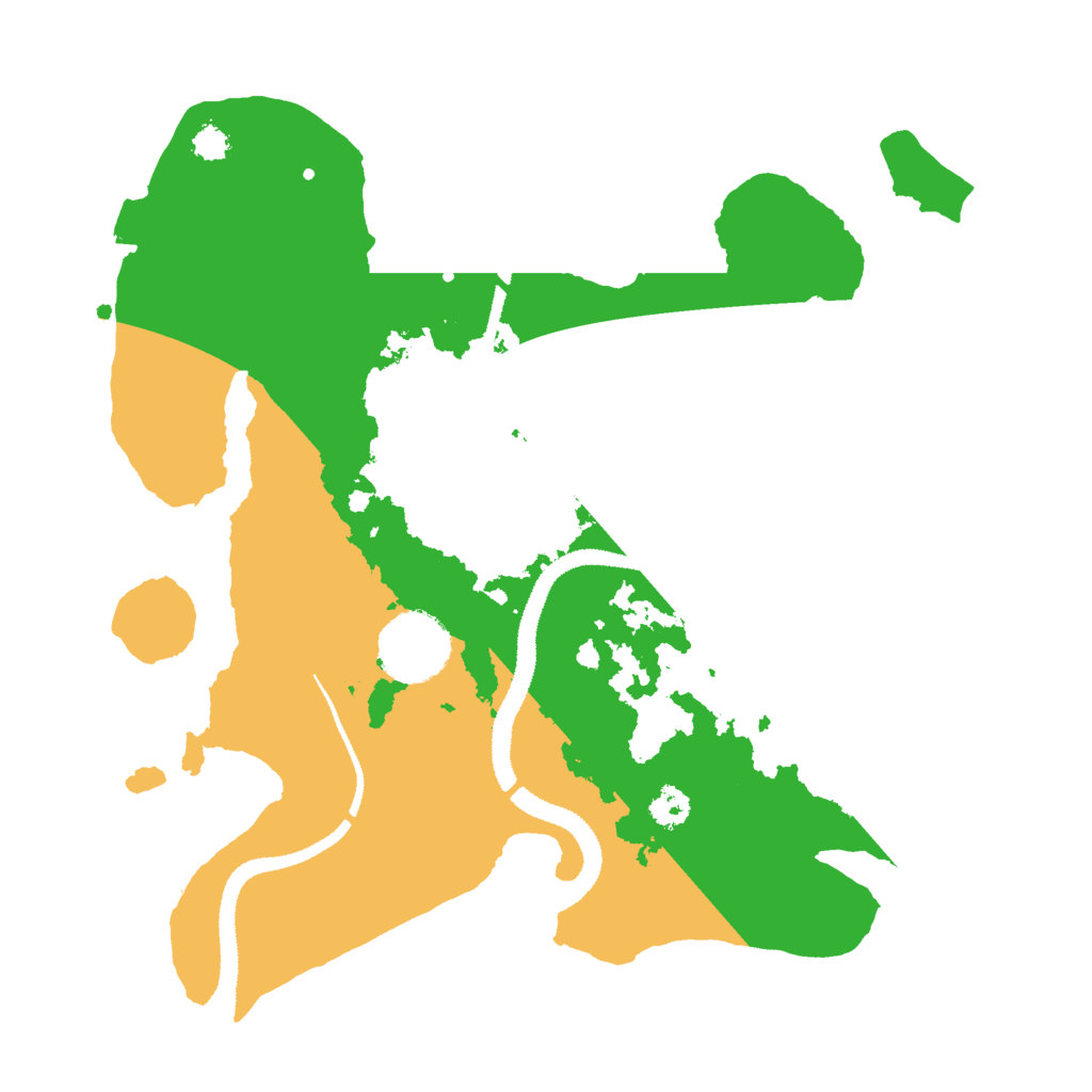 Biome Rust Map: Procedural Map, Size: 2800, Seed: 1927509827