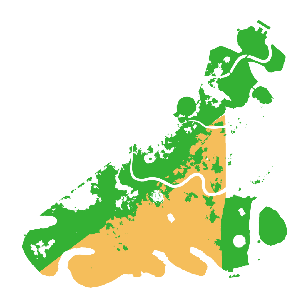 Biome Rust Map: Procedural Map, Size: 4250, Seed: 769232308