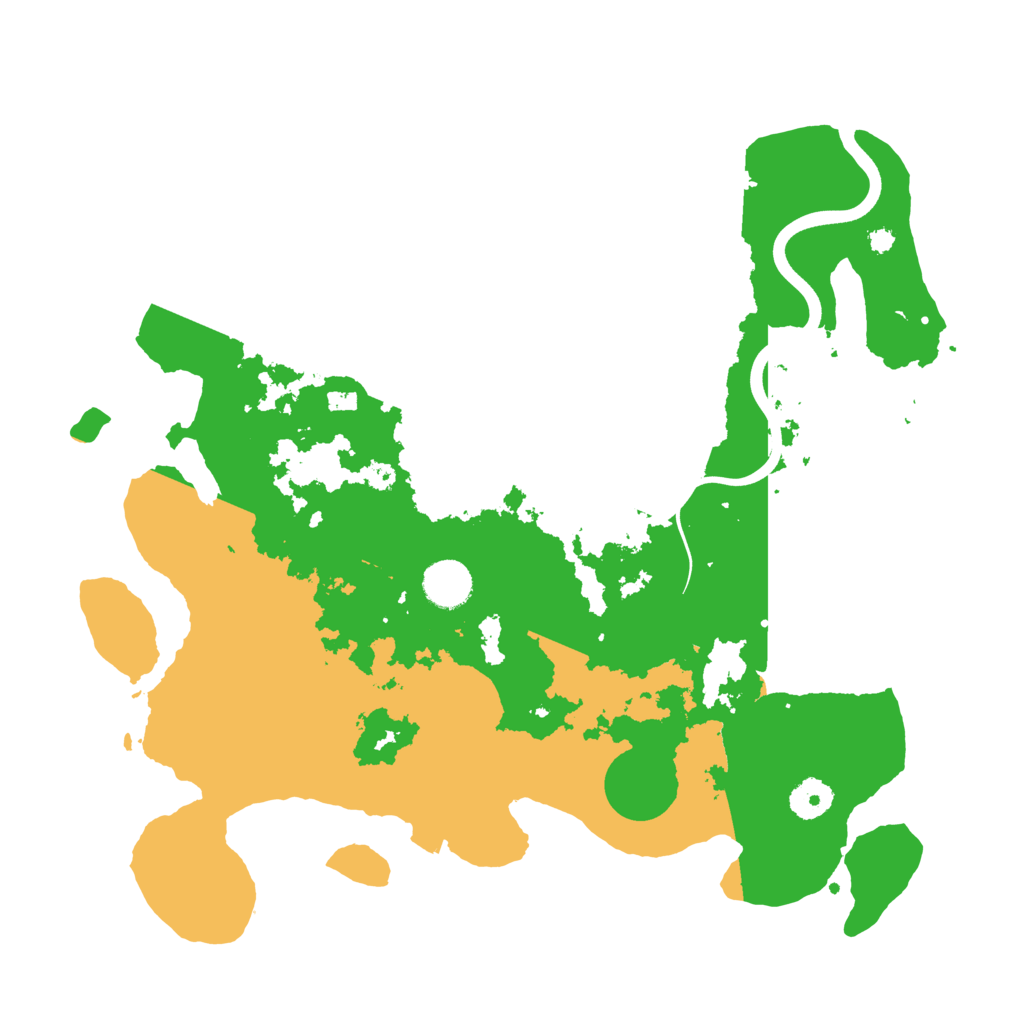 Biome Rust Map: Procedural Map, Size: 3750, Seed: 1991947718