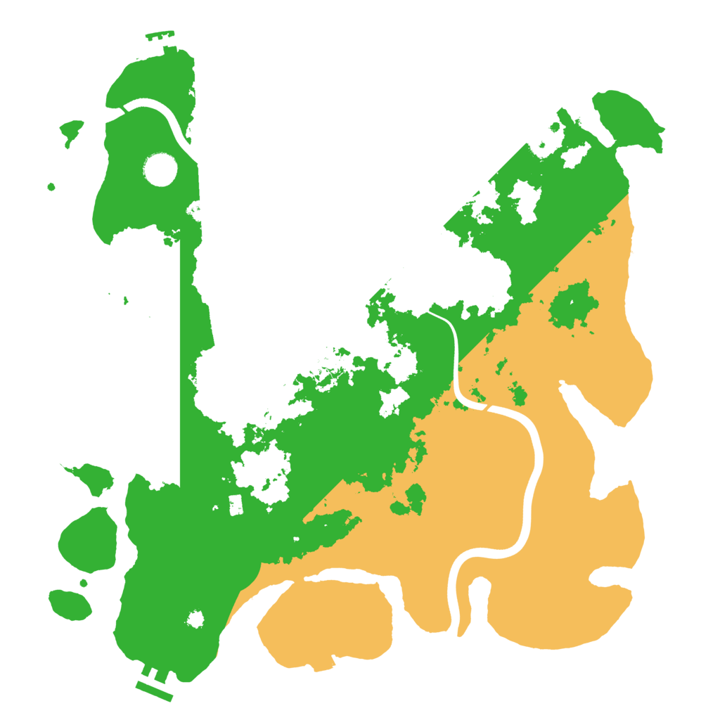 Biome Rust Map: Procedural Map, Size: 3800, Seed: 1722710624