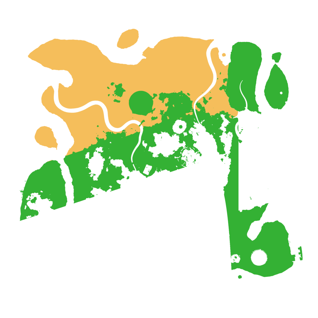 Biome Rust Map: Procedural Map, Size: 3500, Seed: 1660405491