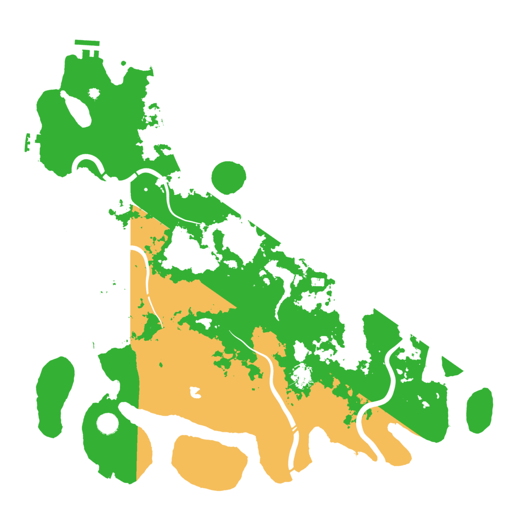 Biome Rust Map: Procedural Map, Size: 4250, Seed: 746460844