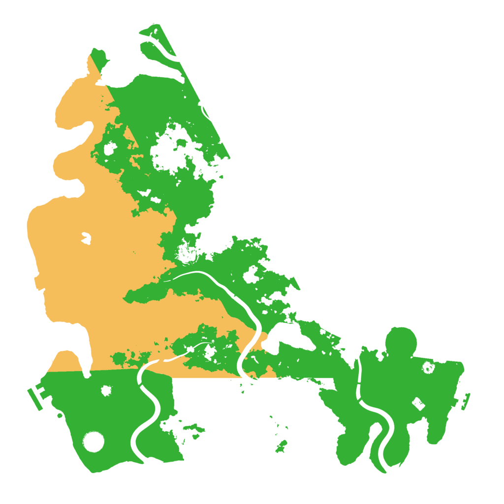Biome Rust Map: Procedural Map, Size: 4250, Seed: 1206877255