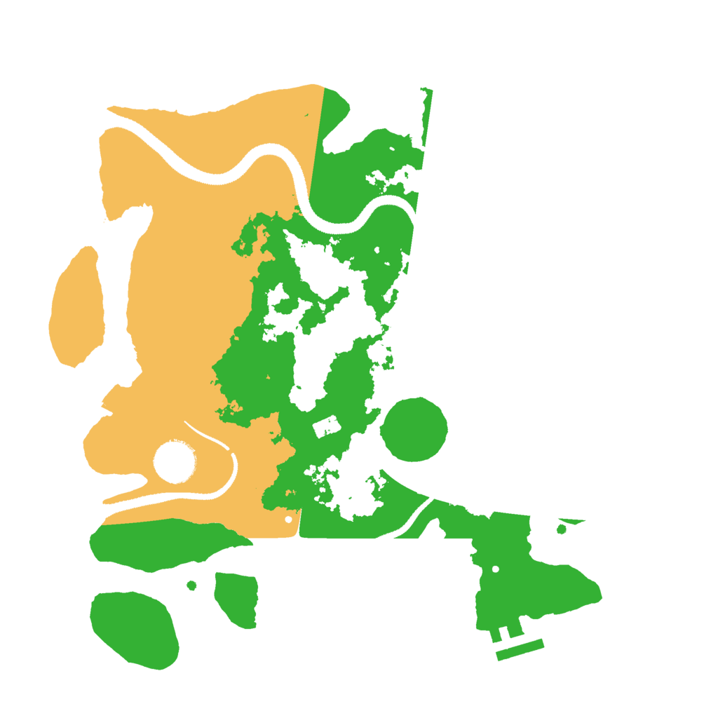 Biome Rust Map: Procedural Map, Size: 3000, Seed: 1336262559