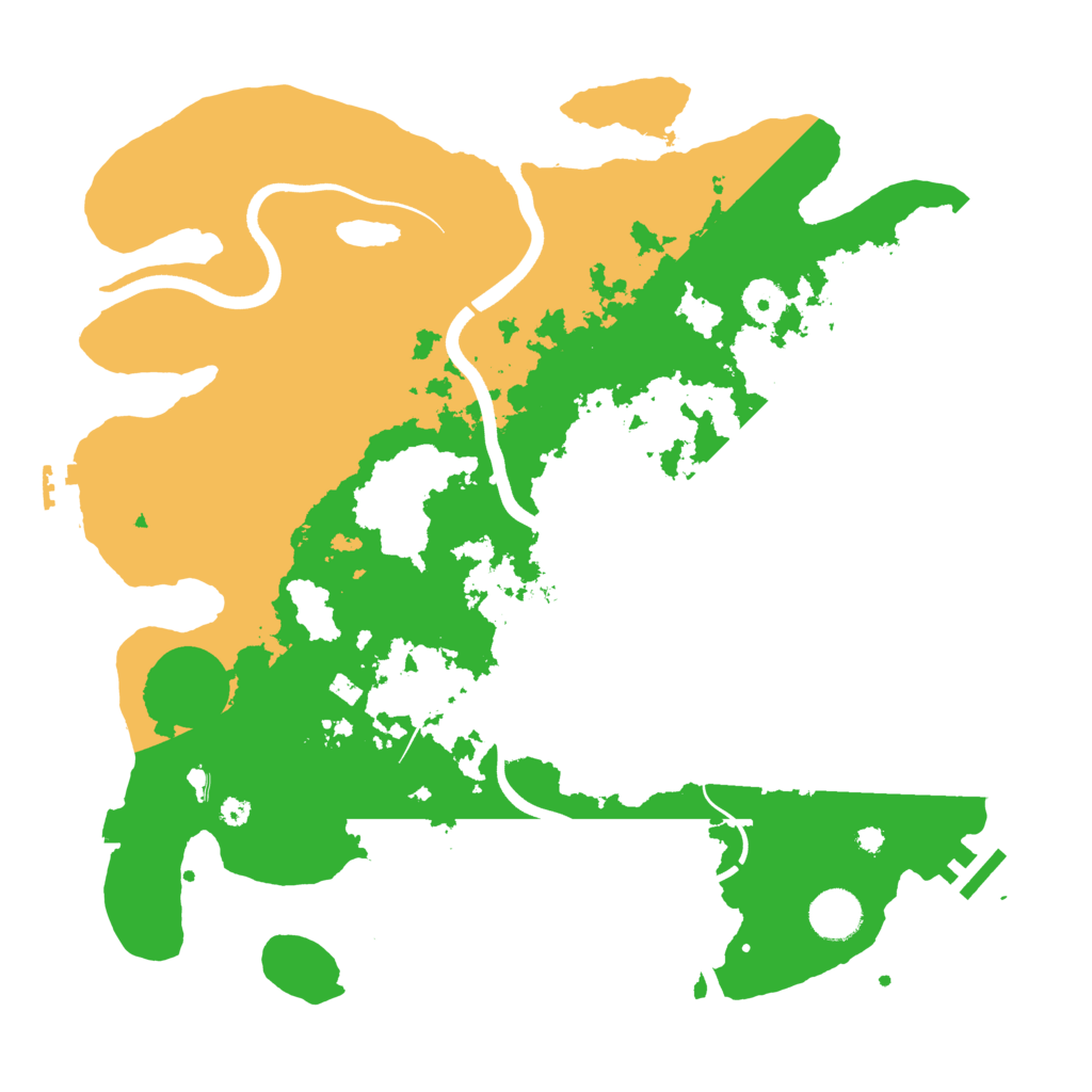 Biome Rust Map: Procedural Map, Size: 3750, Seed: 316364286