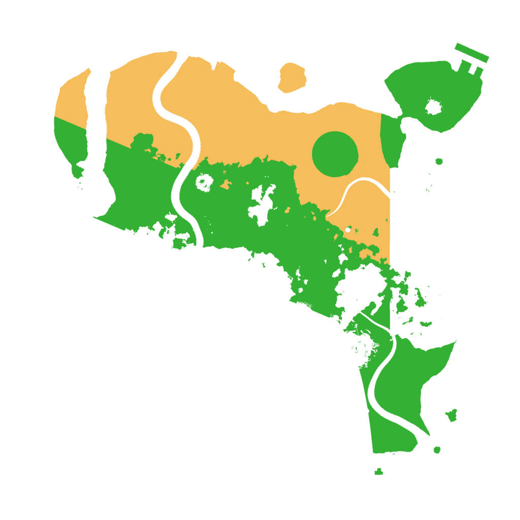 Biome Rust Map: Procedural Map, Size: 3000, Seed: 7041994