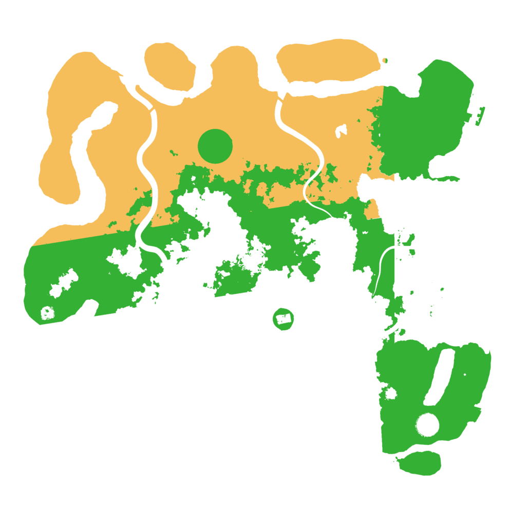 Biome Rust Map: Procedural Map, Size: 4000, Seed: 335300210