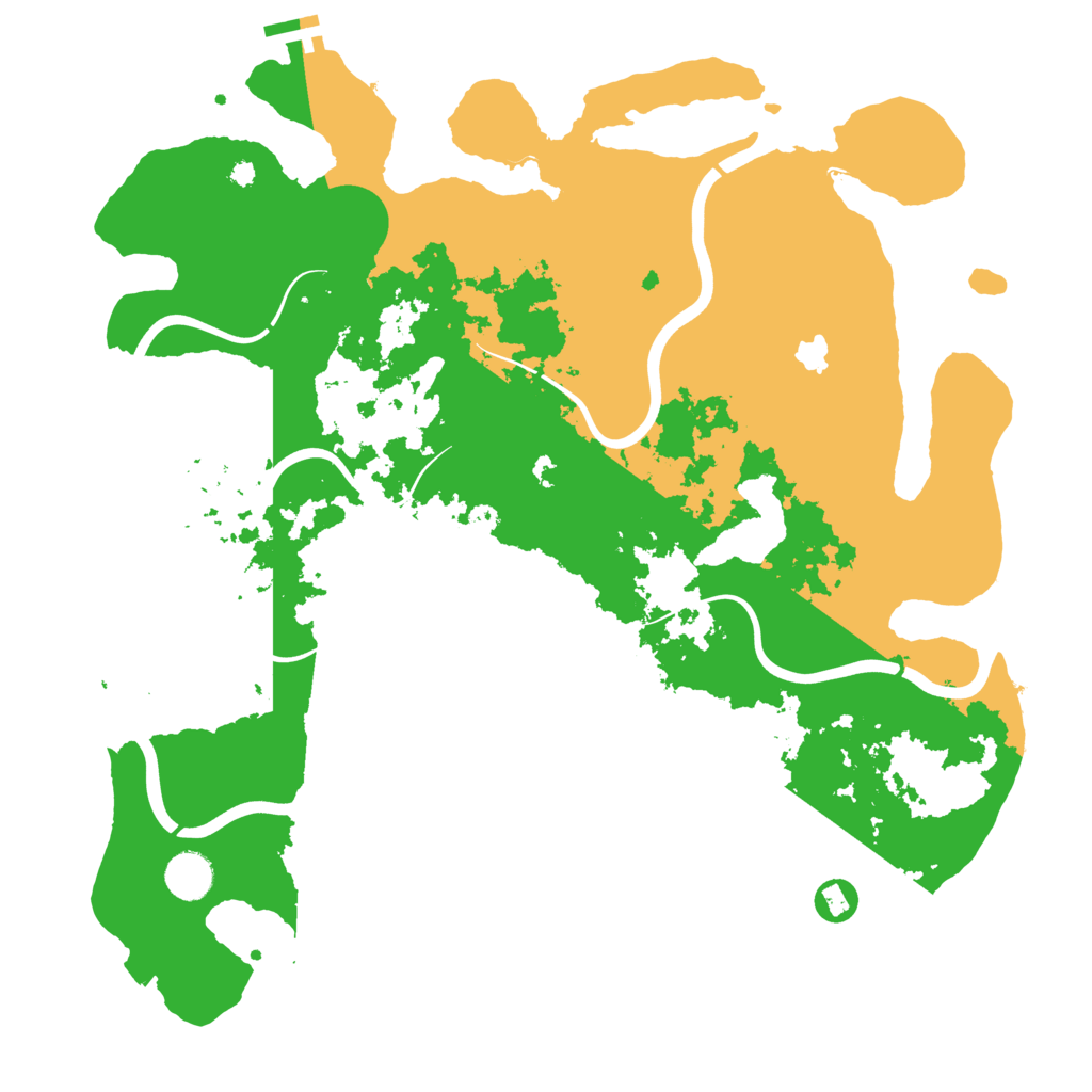 Biome Rust Map: Procedural Map, Size: 4000, Seed: 156855