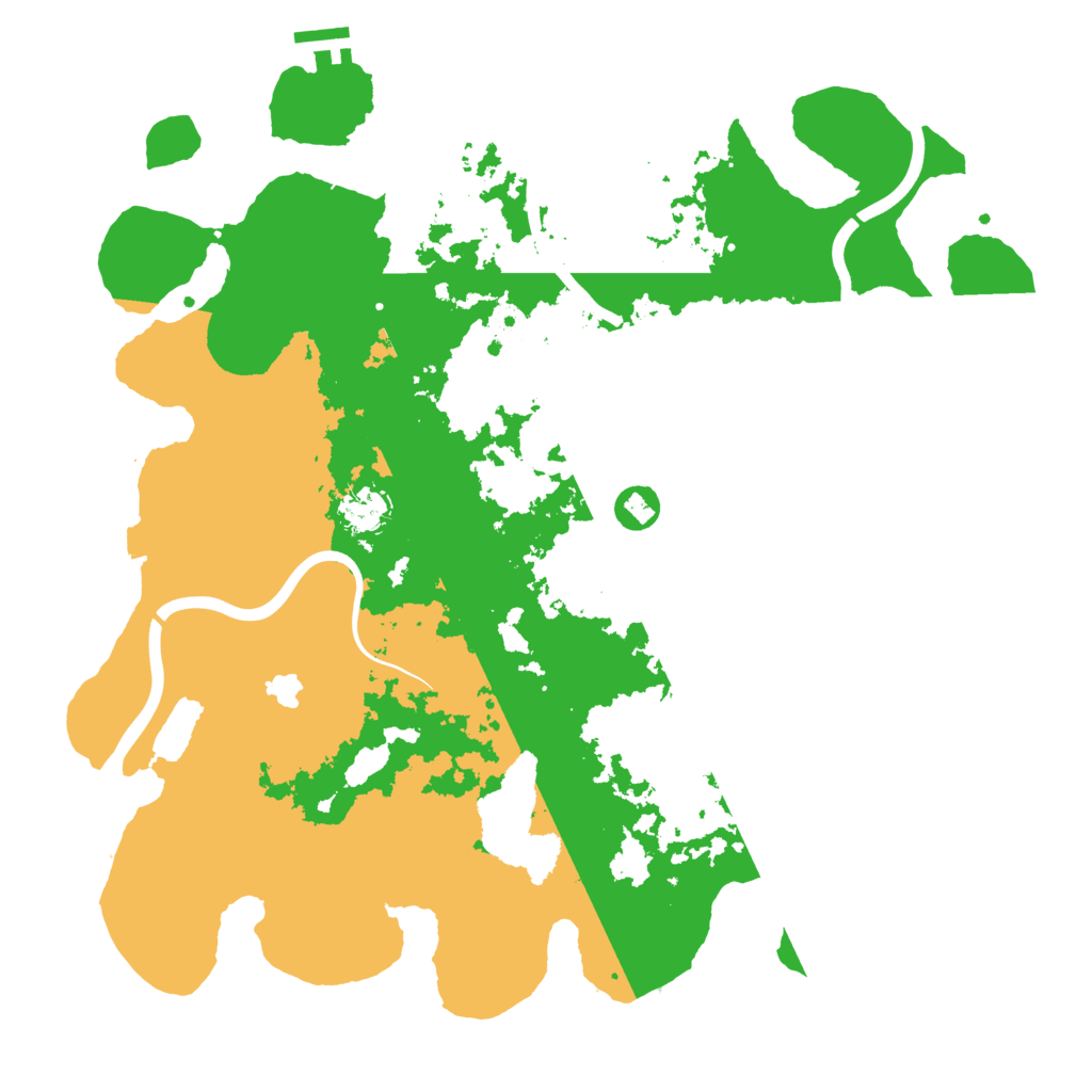 Biome Rust Map: Procedural Map, Size: 4000, Seed: 39765392
