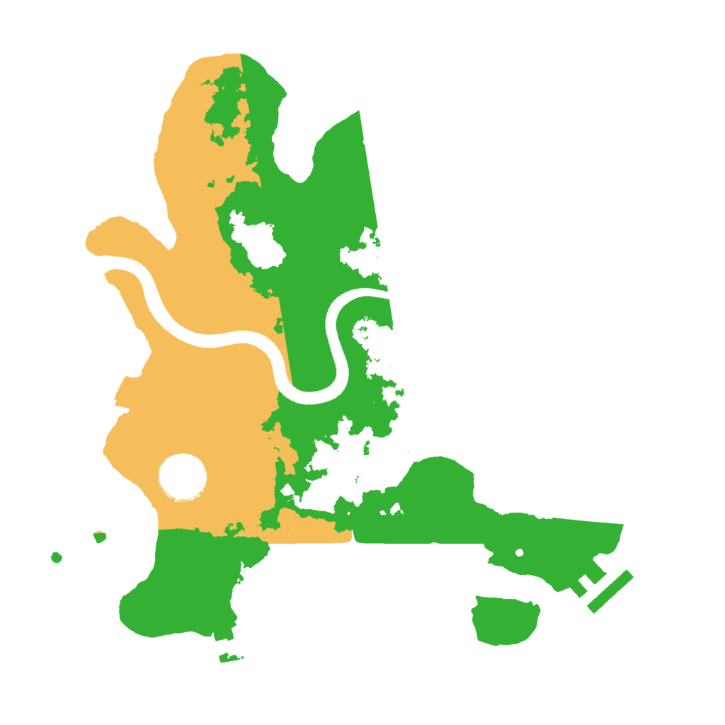 Biome Rust Map: Procedural Map, Size: 2700, Seed: 1769256100