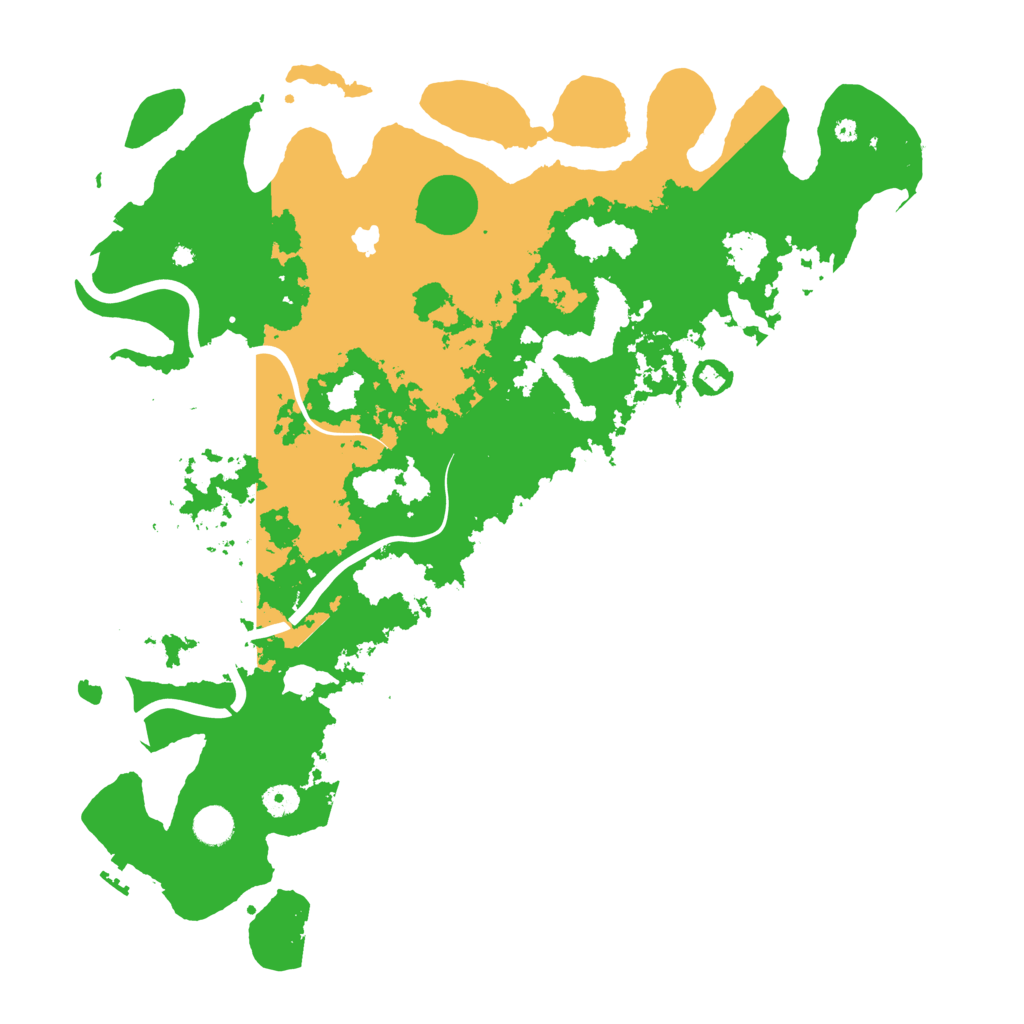 Biome Rust Map: Procedural Map, Size: 4500, Seed: 338894801