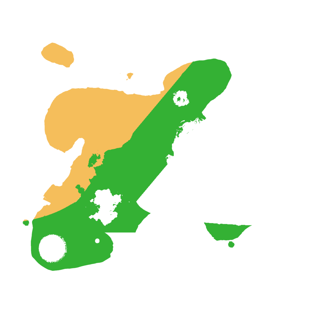 Biome Rust Map: Procedural Map, Size: 2000, Seed: 405