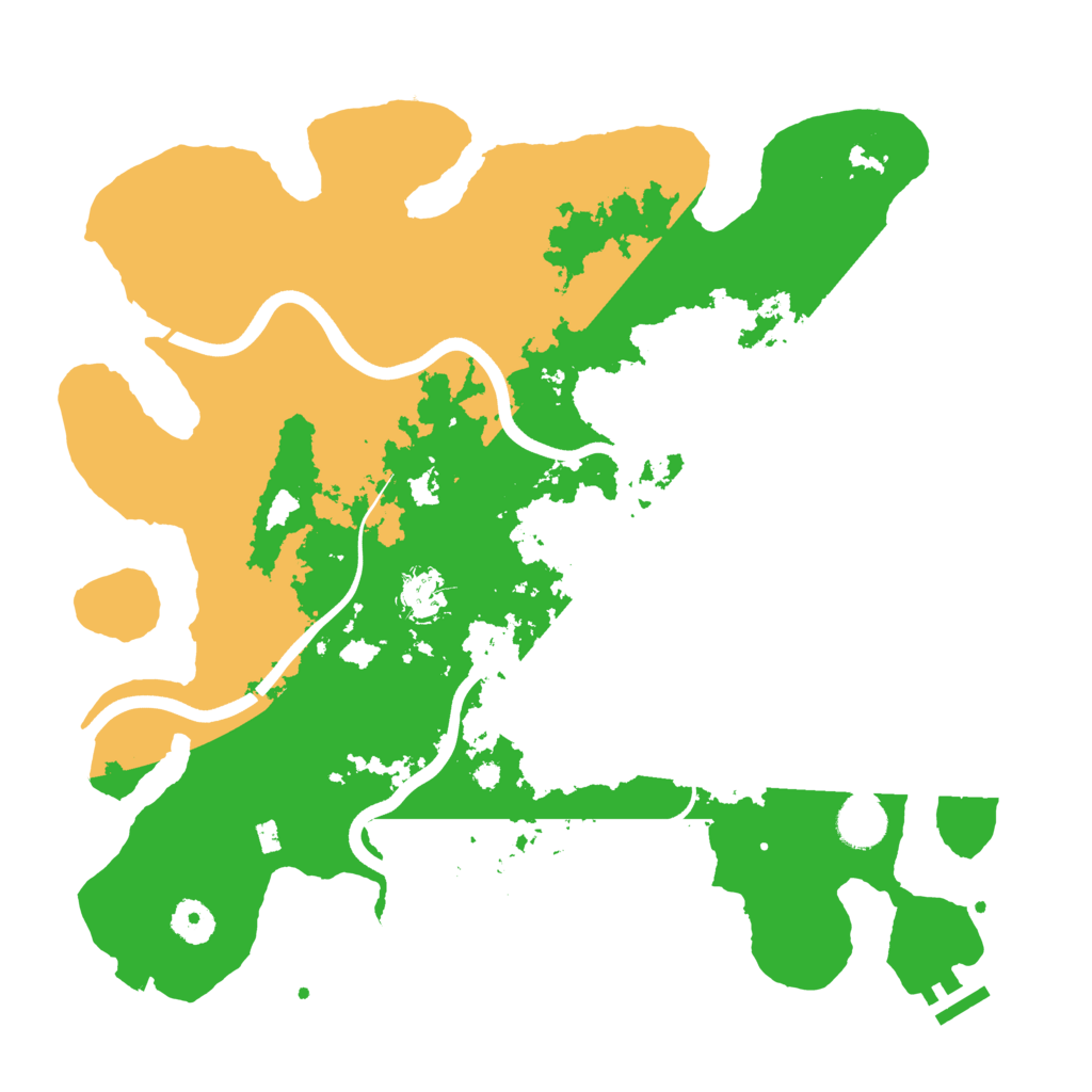 Biome Rust Map: Procedural Map, Size: 3800, Seed: 405