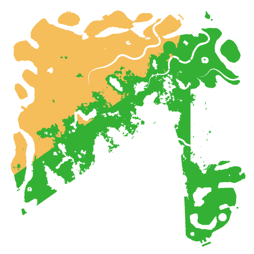 Biome Rust Map: Procedural Map, Size: 5500, Seed: 1491245676
