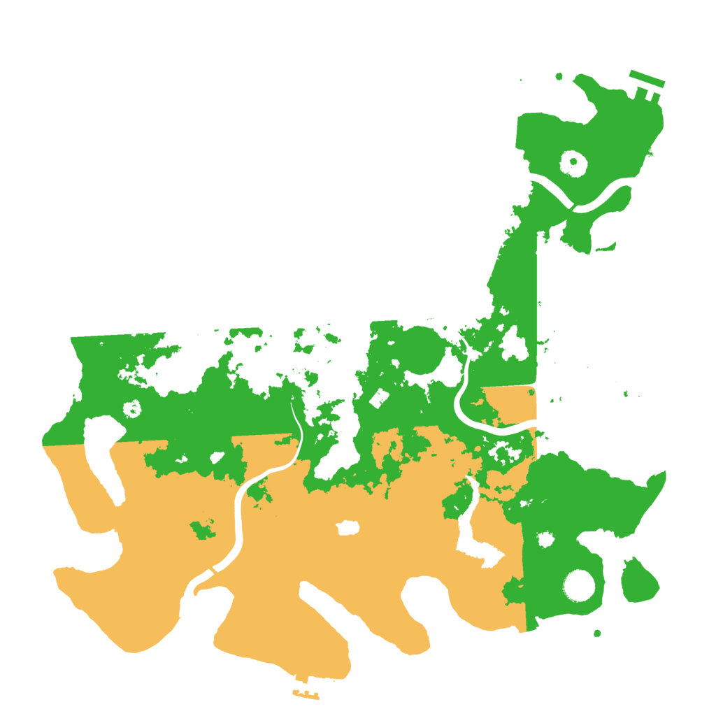 Biome Rust Map: Procedural Map, Size: 4000, Seed: 512904