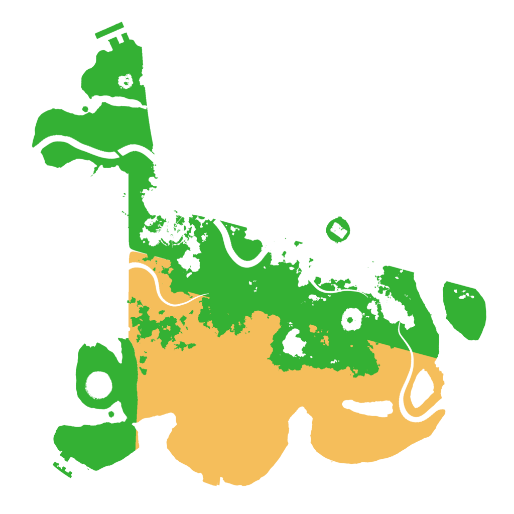 Biome Rust Map: Procedural Map, Size: 3500, Seed: 1994091886