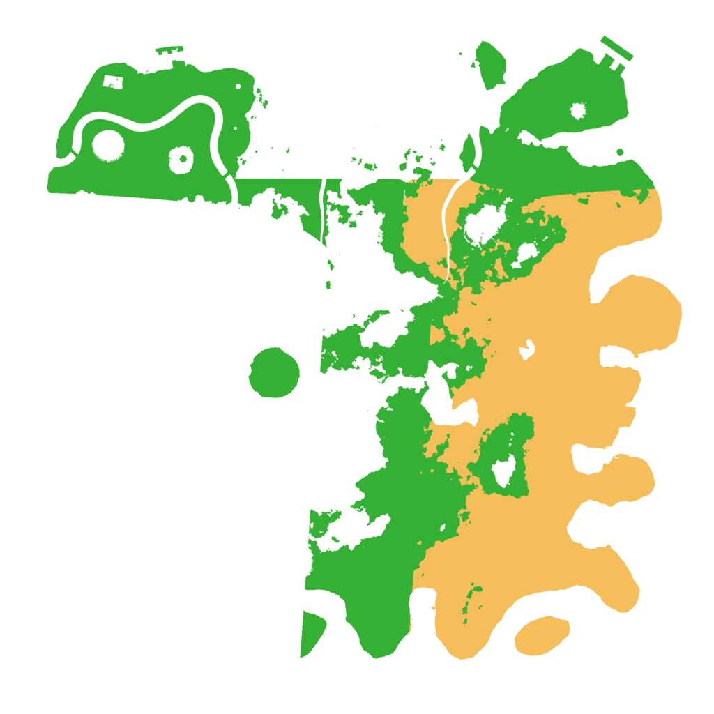 Biome Rust Map: Procedural Map, Size: 4000, Seed: 1587674967