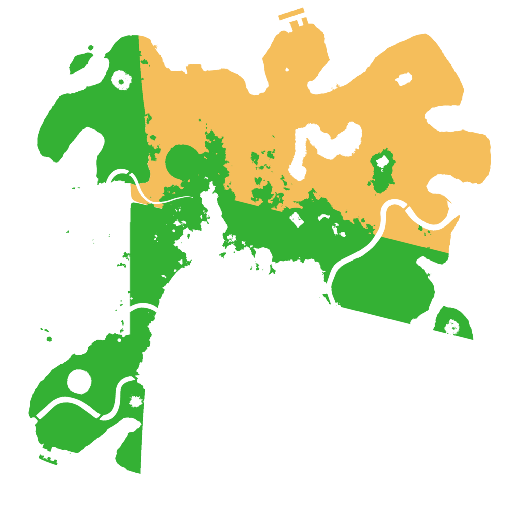 Biome Rust Map: Procedural Map, Size: 4000, Seed: 1913769086