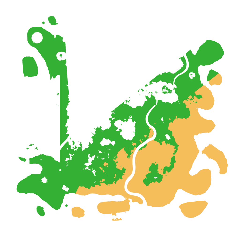 Biome Rust Map: Procedural Map, Size: 3800, Seed: 1695507078